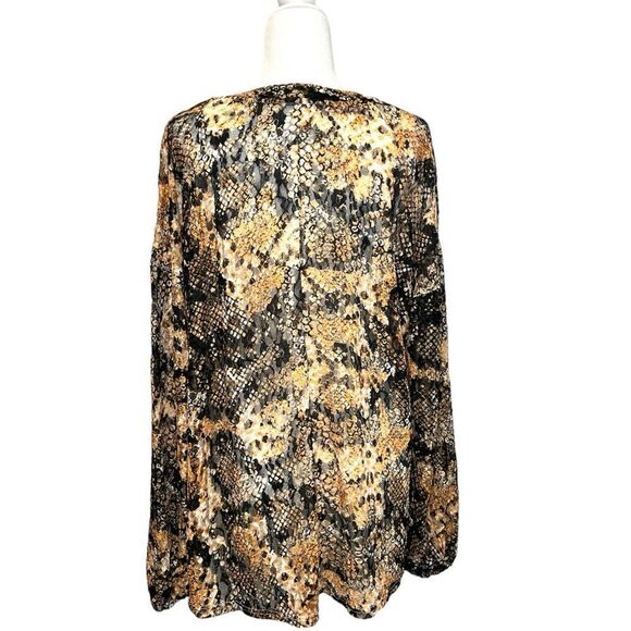 FREE PEOPLE Out For The Night Snake Combo Top Size Small - Picture 3 of 8